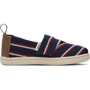 Βρεφικά Παπούτσια TOMS για Αγόρια Navy Stripes