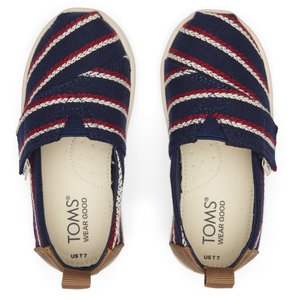 Βρεφικά Παπούτσια TOMS για Αγόρια Navy Stripes