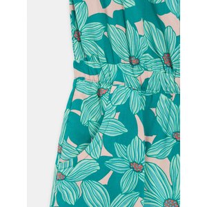 Παιδικό Ολόσωμο για Κορίτσια Blue Green Flowers