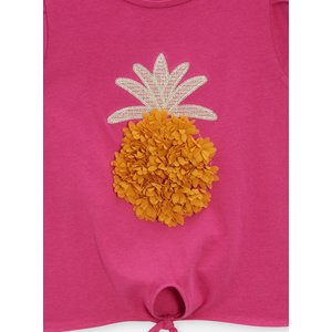 Παιδική Μπλούζα για Κορίτσια Fucshia Pineapple