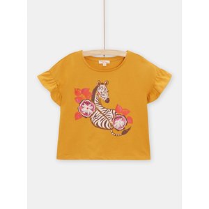 Παιδική Μπλούζα για Κορίτσια Mustard Zebra