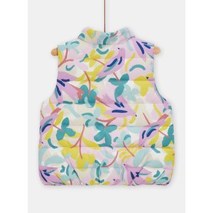 Παιδικό Αμάνικο Μπουφάν για Κορίτσια Lilac Leaves