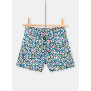 Παιδικό Σορτς για Κορίτσια Blue Pattern