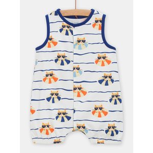 Βρεφική Πυτζάμα για Αγόρια Cats on the Beach