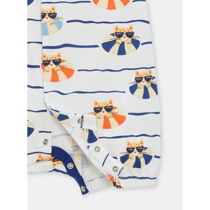 Βρεφική Πυτζάμα για Αγόρια Cats on the Beach