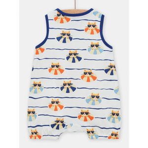Βρεφική Πυτζάμα για Αγόρια Cats on the Beach
