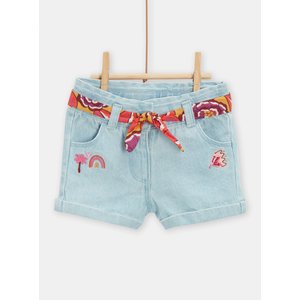 Βρεφικό Σορτς για Κορίτσια Light Denim