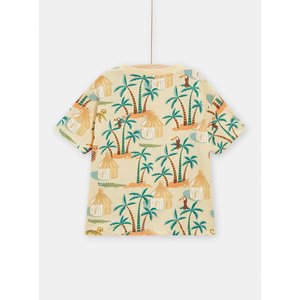 Παιδική Μπλούζα για Αγόρια Yellow Exotic