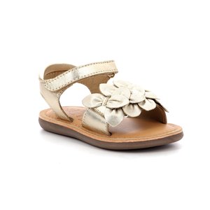 Παιδικά Παπούτσια MOD8 για Κορίτσια Gold Flowers (Μεγέθη 22-30)