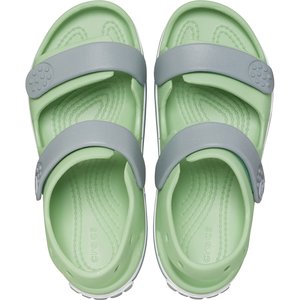 Crocs Crocband Παιδικά Σανδάλια Green (Μεγέθη 28-35)