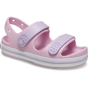 Crocs Crocband Παιδικά Σανδάλια για Κορίτσια Pink (Μεγέθη 28-35)