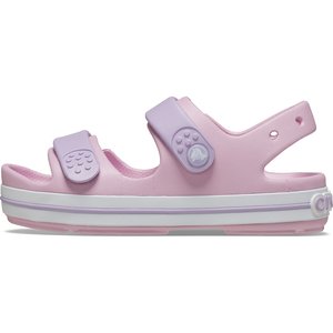 Crocs Crocband Παιδικά Σανδάλια για Κορίτσια Pink (Μεγέθη 28-35)
