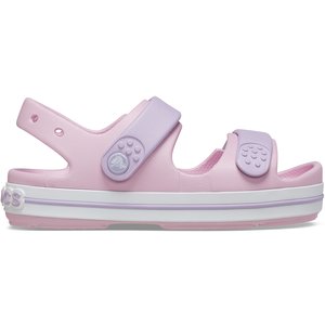 Crocs Crocband Βρεφικά Σανδάλια για Κορίτσια Pink (Μεγέθη 19-28)