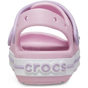 Crocs Crocband Βρεφικά Σανδάλια για Κορίτσια Pink (Μεγέθη 19-28)