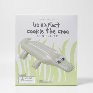 SUNNYLIFE Παιδικό Φουσκωτό Παιχνίδι Θαλάσσης Cookie the Croc Khaki