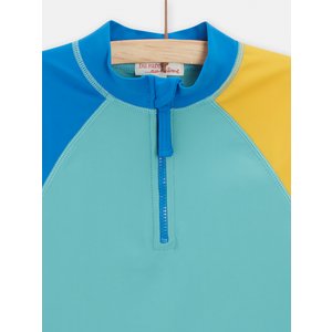 Παιδική Αντιηλιακή Μπλούζα Yellow Blue για Αγόρια