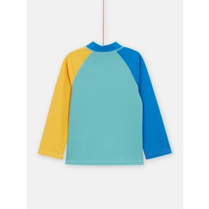 Παιδική Αντιηλιακή Μπλούζα Yellow Blue για Αγόρια