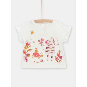 Βρεφική Μπλούζα για Κορίτσια Spring Zebra