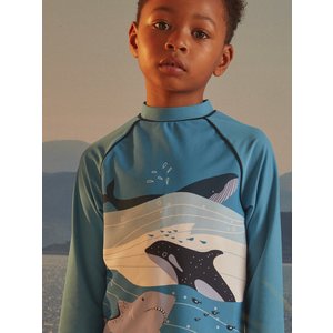 Παιδική Αντηλιακή Μπλούζα για Αγόρια Blue Whales