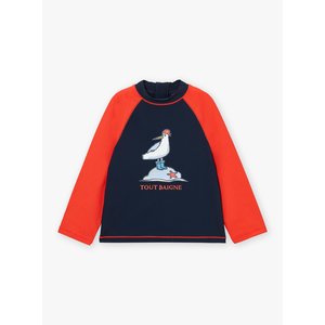Παιδική Αντηλιακή Μπλούζα για Αγόρια Navy Seagull