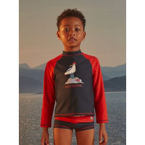 Παιδική Αντηλιακή Μπλούζα για Αγόρια Navy Seagull
