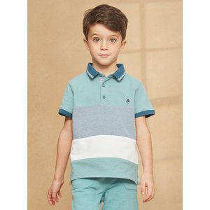 Παιδική Μπλούζα Πόλο για Αγόρια Turquoise