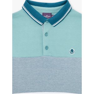 Παιδική Μπλούζα Πόλο για Αγόρια Turquoise