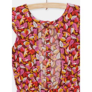 Παιδική Ολόσωμη Φόρμα για Κορίτσια Multicolor Leaves