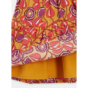 Παιδικό Φόρεμα για Κορίτσια Orange Flowers