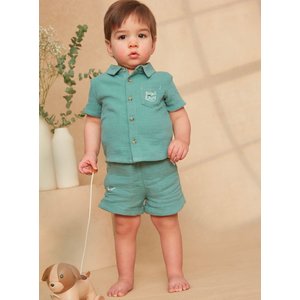 Βρεφικό Σορτς για Αγόρια Dark Turquoise