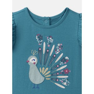 Βρεφική Πιτζάμα για Κορίτσια Happy Peacock