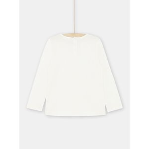Παιδική Μακρυμάνικη Μπλούζα για Κορίτσια White Lace