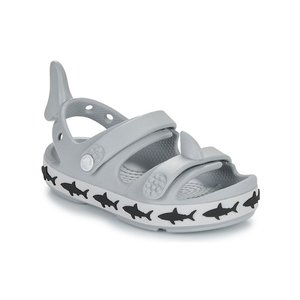 Crocs Crocband Cruiser Shark Sandal Βρεφικά Πέδιλα για Αγόρια Grey (Μεγέθη 20-28)
