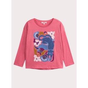 Παιδική Μπλούζα για Κορίτσια Pink Leopard
