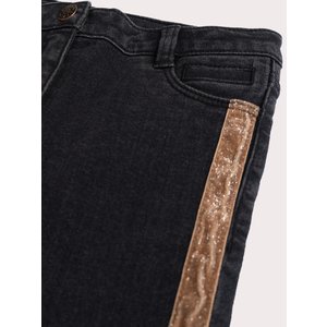 Παιδικό Παντελόνι για Κορίτσια Stripped Black