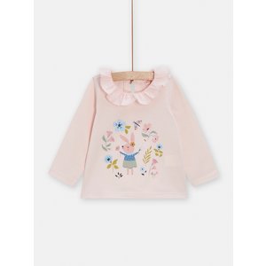 Βρεφική Μπλούζα για Κορίτσια Pink Rabbit