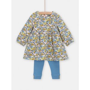 Βρεφικό Σετ για Κορίτσια Blue Floral