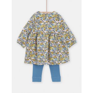 Βρεφικό Σετ για Κορίτσια Blue Floral