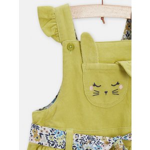 Βρεφική Σαλοπέτα για Κορίτσια Yellow Rabbit