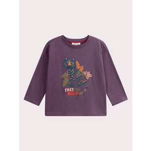 Παιδική Μπλούζα για Αγόρια Purple Tiger