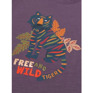 Παιδική Μπλούζα για Αγόρια Purple Tiger