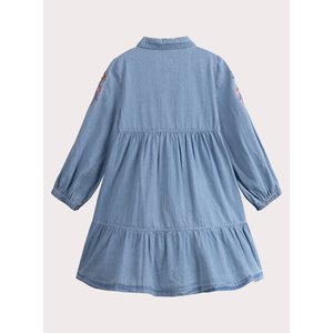 Παιδικό Φόρεμα για Κορίτσια Denim Flowers