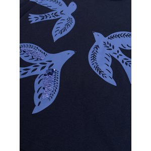 Παιδική Μπλούζα για Κορίτσια Navy Birds