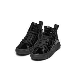 Παιδικά Παπούτσια Geox Laquinny για Κορίτσια Black Quilted (Μεγέθη 28-36)