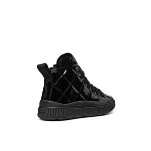 Παιδικά Παπούτσια Geox Laquinny για Κορίτσια Black Quilted (Μεγέθη 28-36)