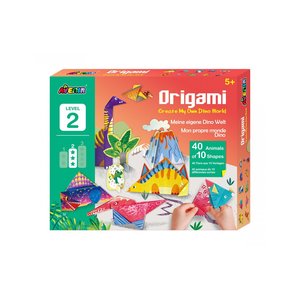 Παιδικό Βιβλίο Origami Create My Own Dino World Avenir 5+ Years