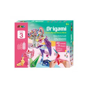 Παιδικό Βιβλίο Origami  Create My Own Unicorn World Avenir 6+ Years