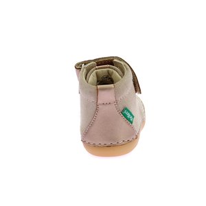 Βρεφικά Παπούτσια Kickers Sonizikro για Κορίτσια Beige Champagne (Μεγέθη 19-23)