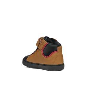 Βρεφικά Παπούτσια Geox B Gisli για Αγόρια Brown/Black (Μεγέθη 22-27)