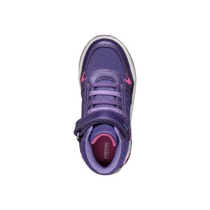Παιδικά Παπούτσια Geox Inek για Κορίτσια Purple Cupcake (Μεγέθη 25-32)